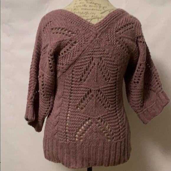 BERRETTI BEAUTIFUL PINK KNITTED SWEATER SIZE L - Picture 3 of 6